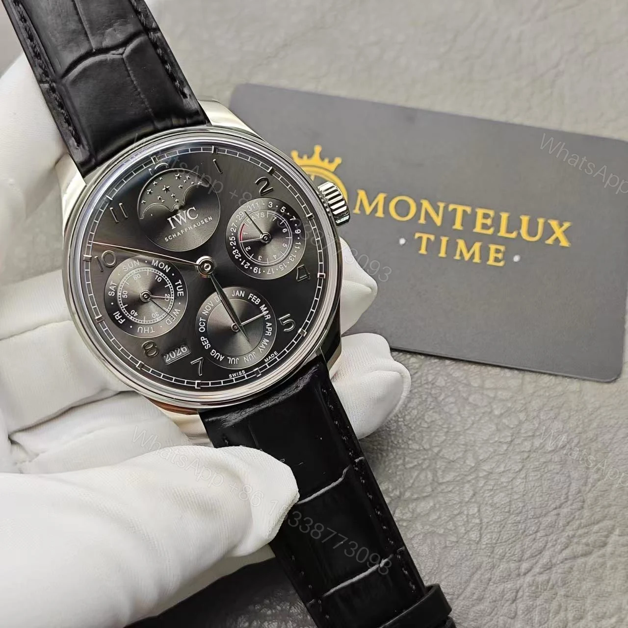 IWC PORTUGIESER PERPETUAL CALENDAR Super Clone — view 1