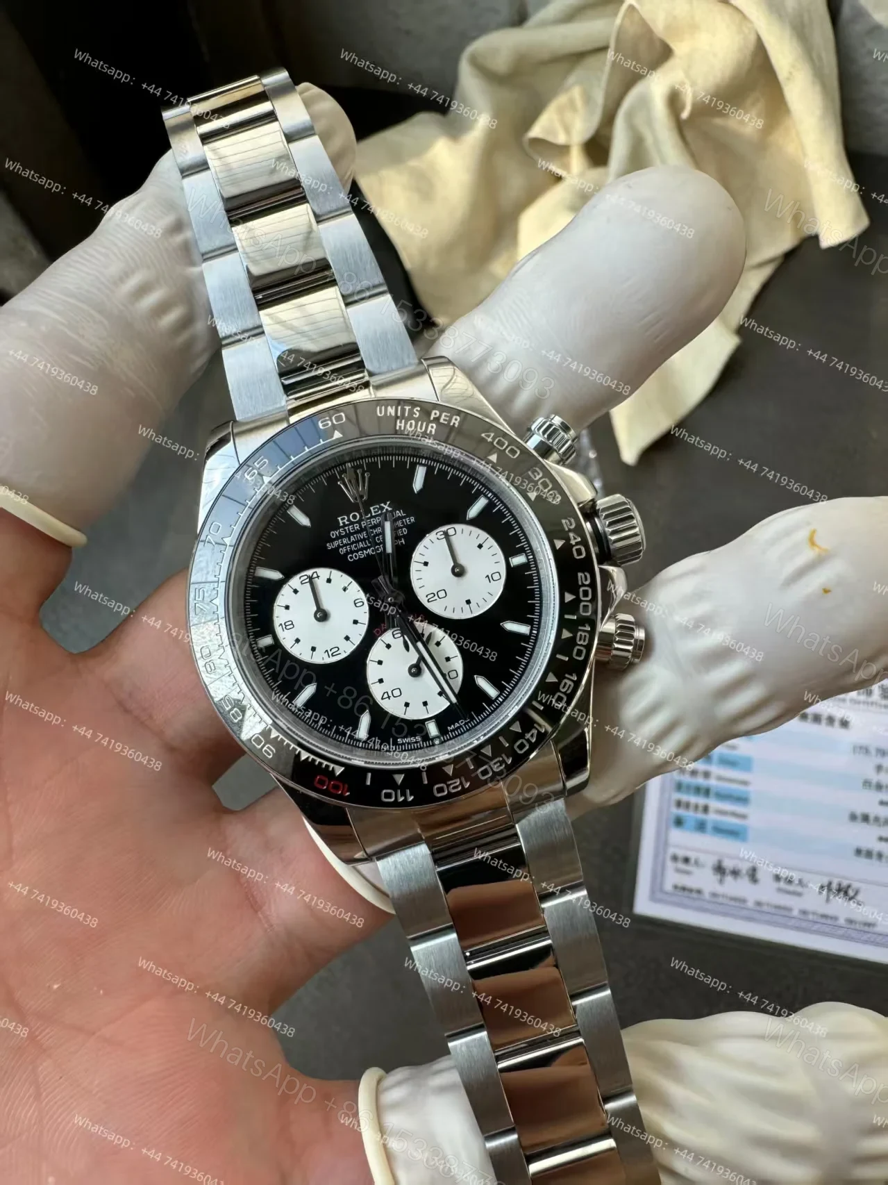 View 14 of Rolex Super Clone 1:1 Le Mans Daytona 100 Years Anniversary M126529LN 4132 Movement