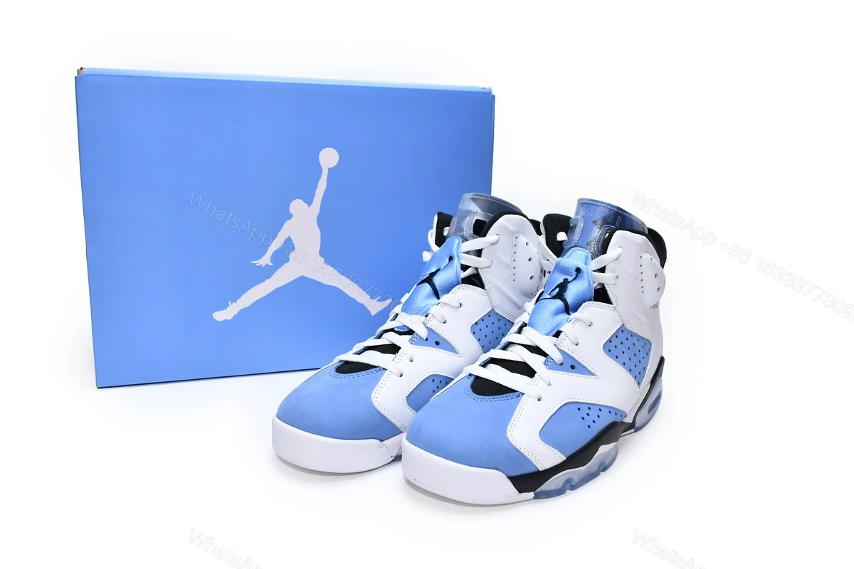 Replica Air Jordan 6 UNC CT8529-410 — view 2