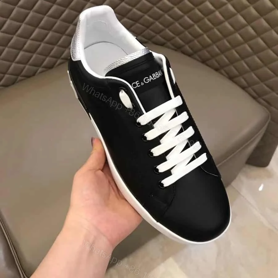 View 6 of DOLCE & GABBANA CALFSKIN NAPPA PORTOFINO SNEAKERS – DG25