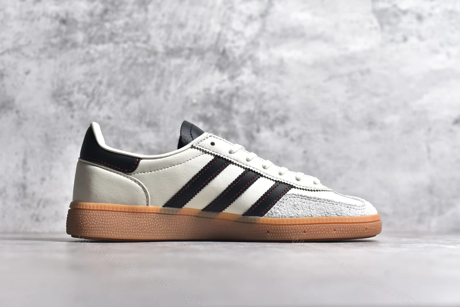 View 3 of Adidas Handball Spezial ‘Aluminum Core Black’