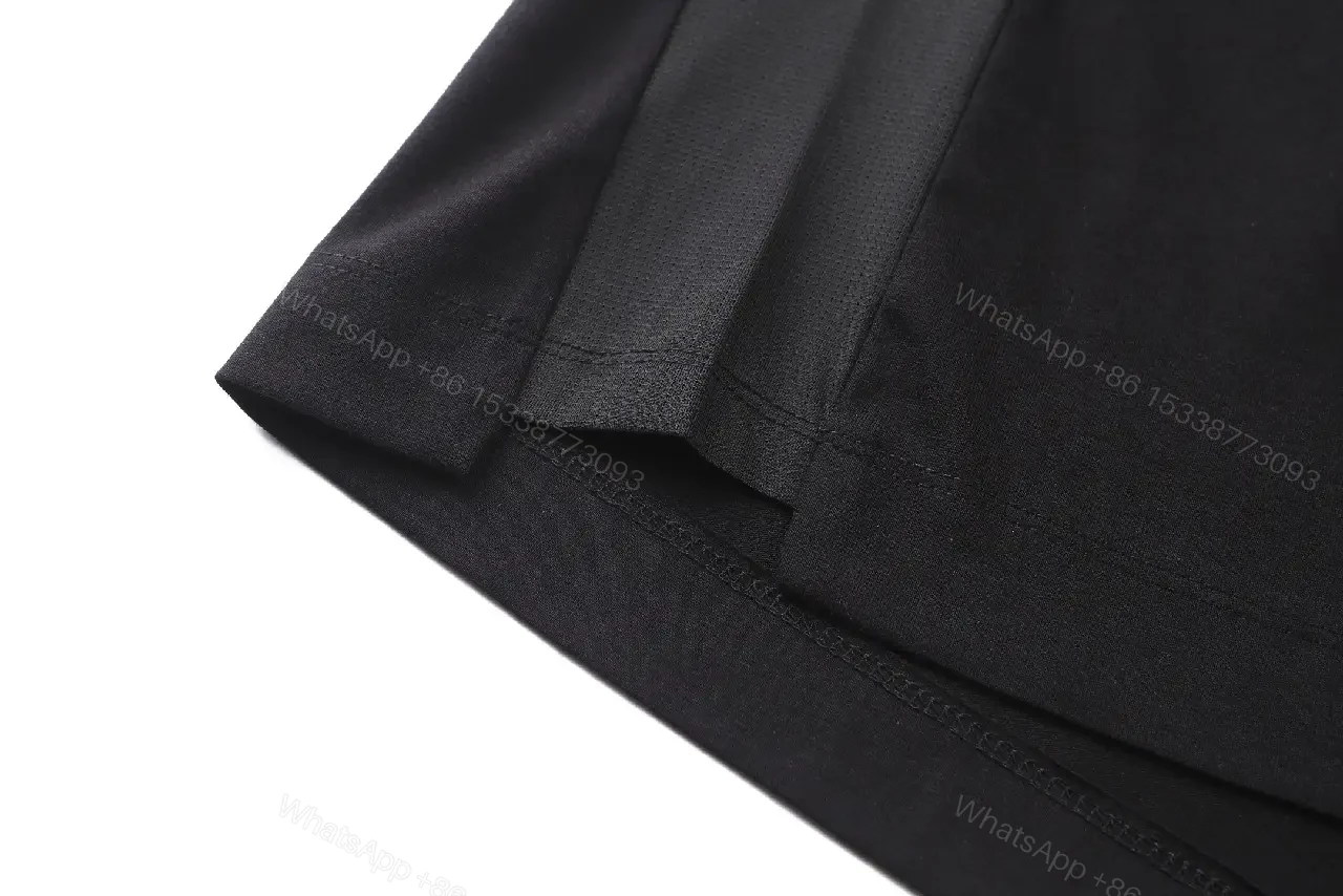 View 2 of Minimalist Black Cotton Tee – Elevated Everyday Essential, Relaxed Fit