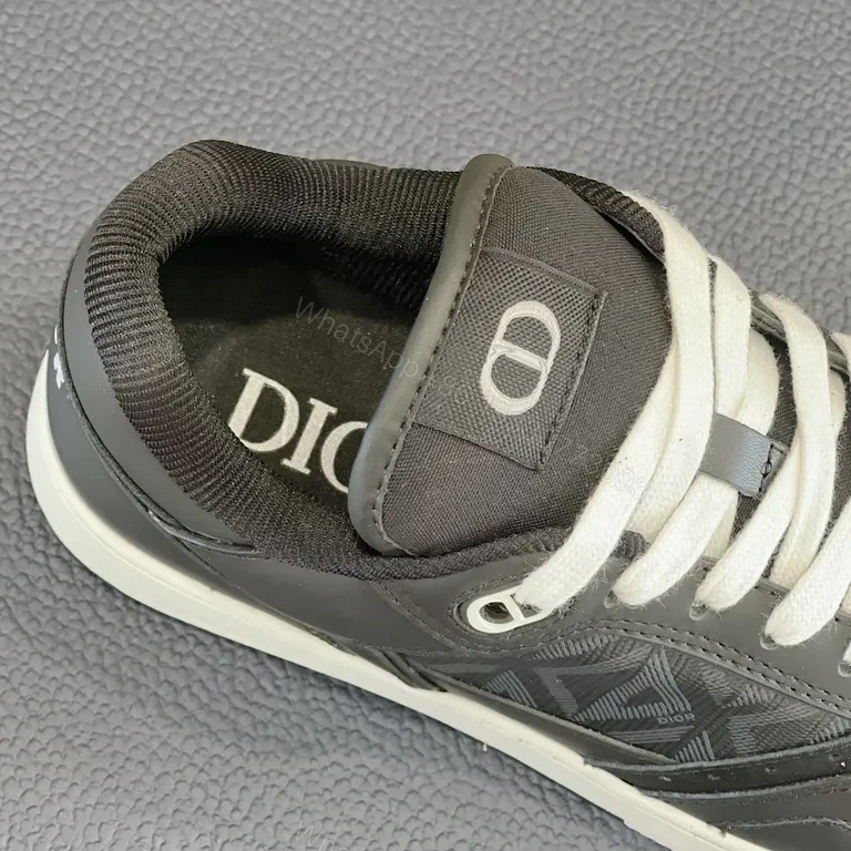 View 4 of Structured Leather Sneaker: Luxury Dior-Inspired Detail, Menâ€TMs