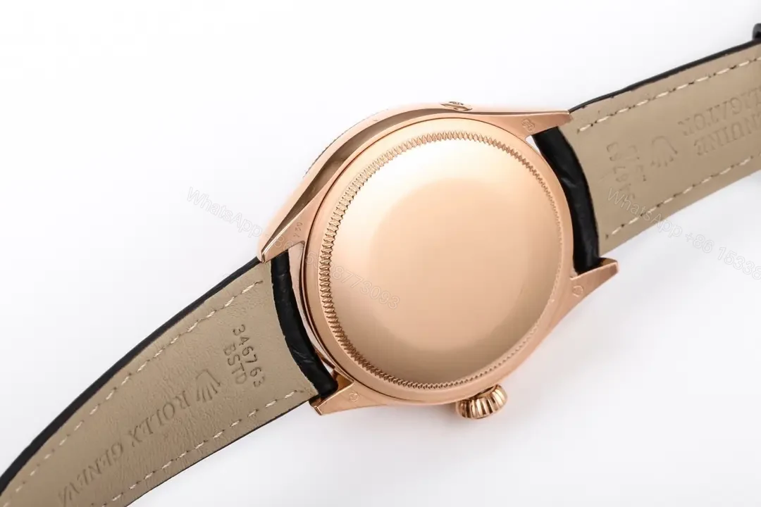 View 6 of Rolex Cellini Moonphase Everose White Dial Alligato RLX-CEL-MOON-RG-WHT-ALI