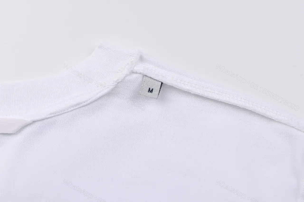 View 8 of White Cotton Tee Crest – Modern Luxe, Subtle Branding, Tee