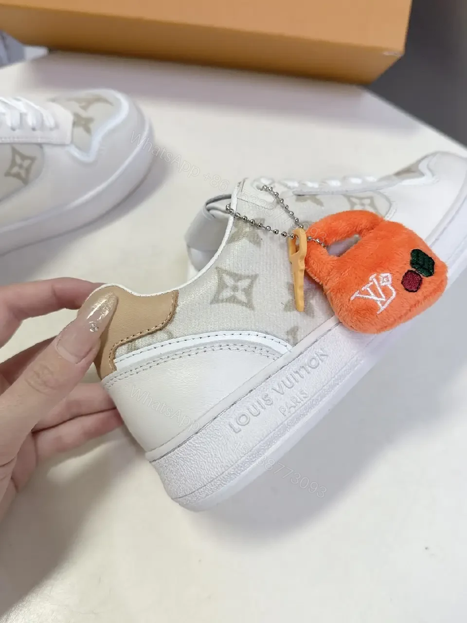 View 2 of White Premium Sneaker: Luxury-Inspired Everyday Comfort