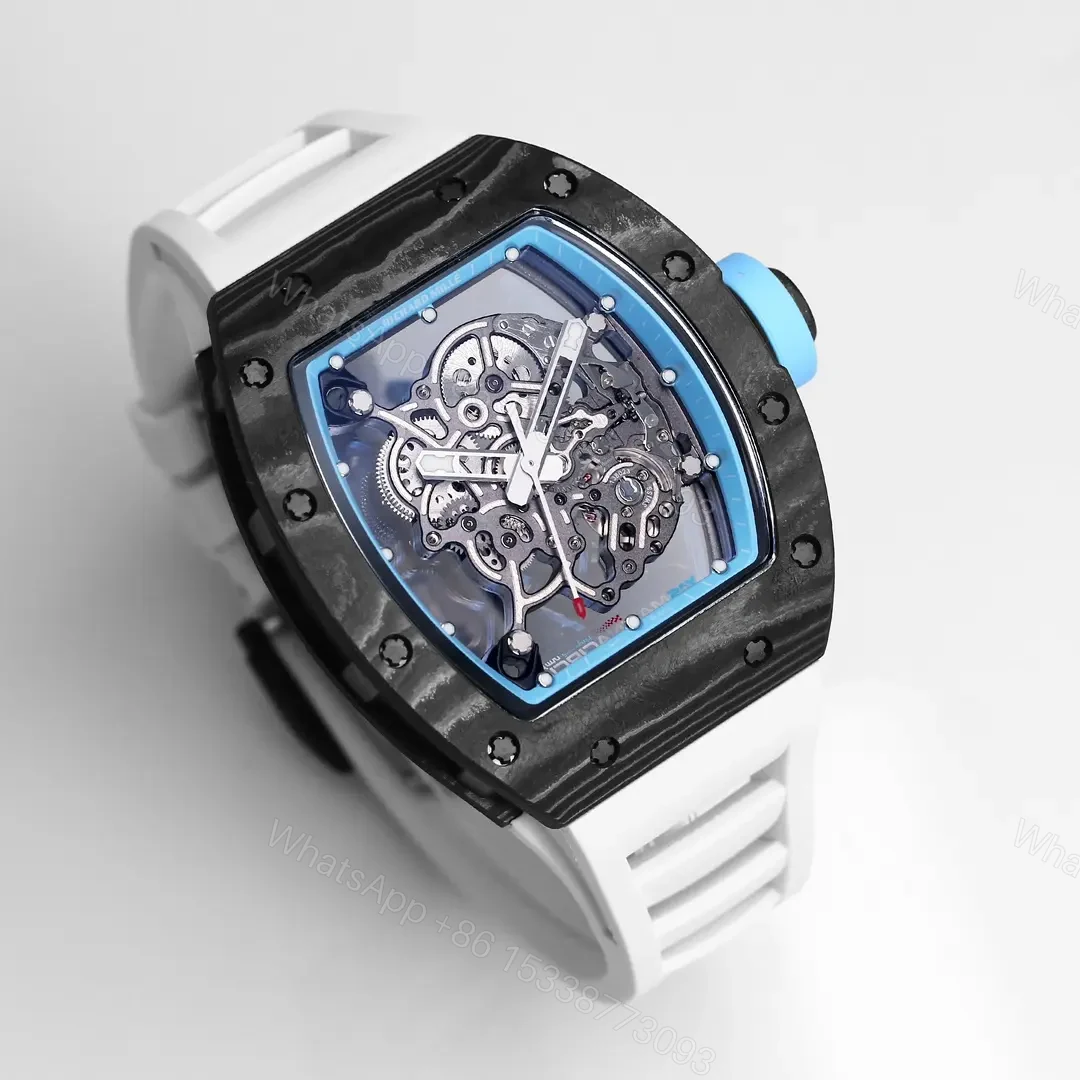 View 2 of APS Factory Richard Mille RM055 Black Carbon Watch