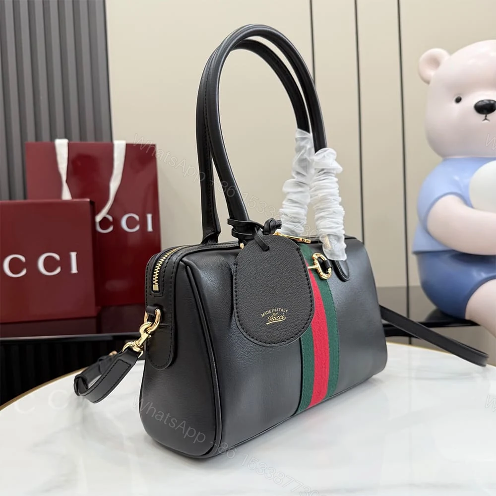 View 3 of Gucci Borsetto medium boston bag(HIGH-END GRADE)