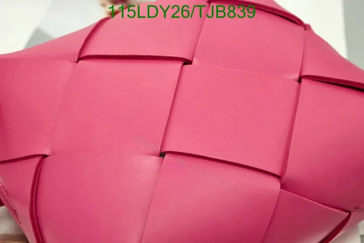 View 6 of Bottega Veneta Pink Cassette Bag with Dustbag Inclusion OLS115