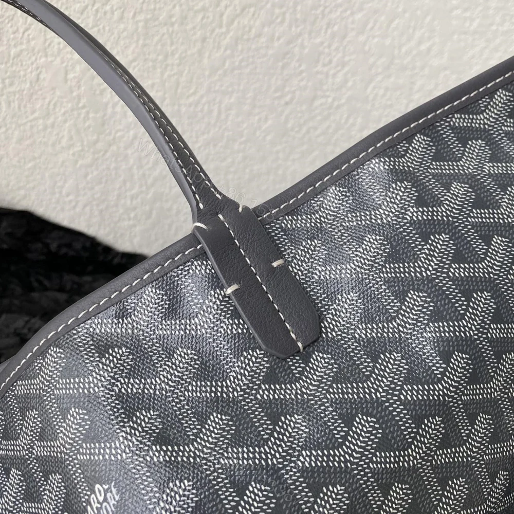 View 6 of 高仿Goyard*STLOUID滿印Tote購物袋灰色中號免檢版