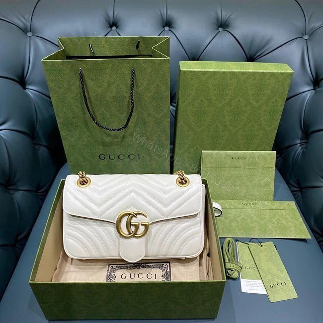 Gucci Marmont Bag White First Copy | Premium AAA+ Replica — view 1