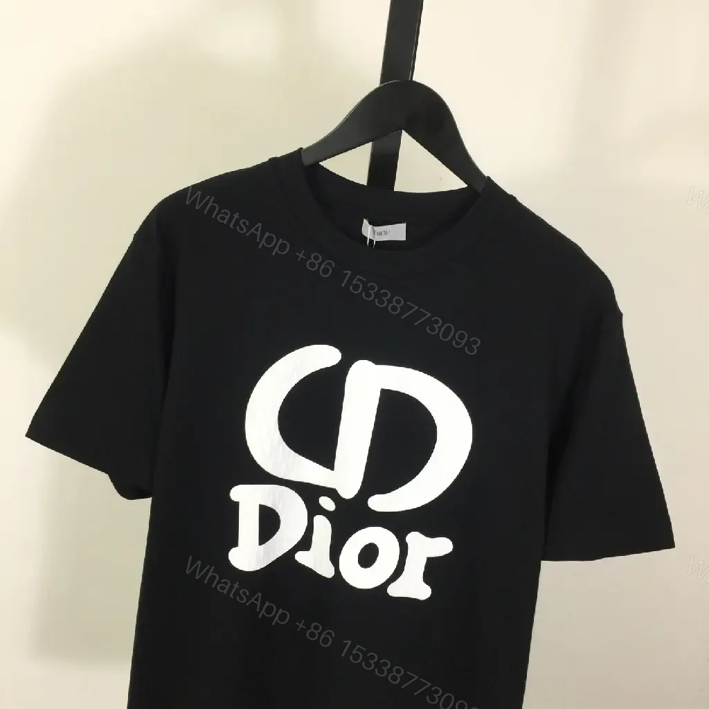 View 4 of Bold Cotton Tee, Black, Luxe Streetwear, Statement Logo Tee