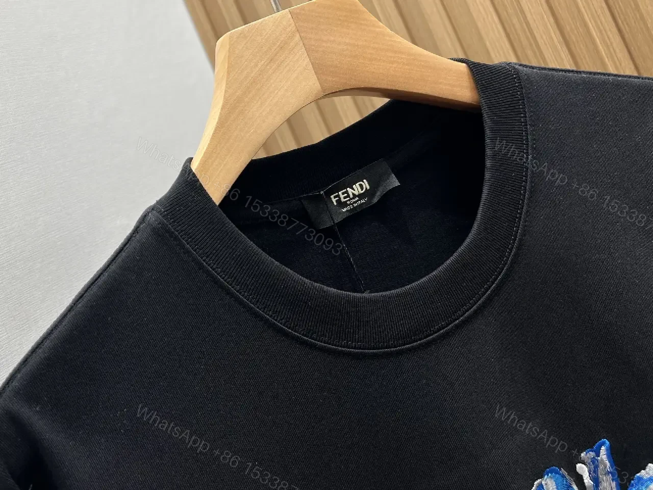 View 8 of Bold Graphic Texture Cotton Tee – Elevated Everyday Luxe