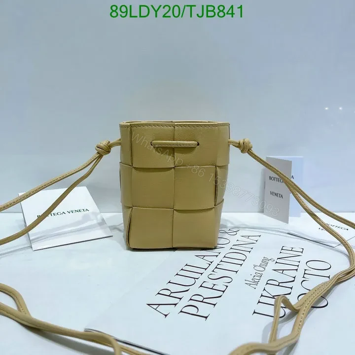View 49 of Bottega Veneta Red Cassette Bucket Shoulder Bag LK7475
