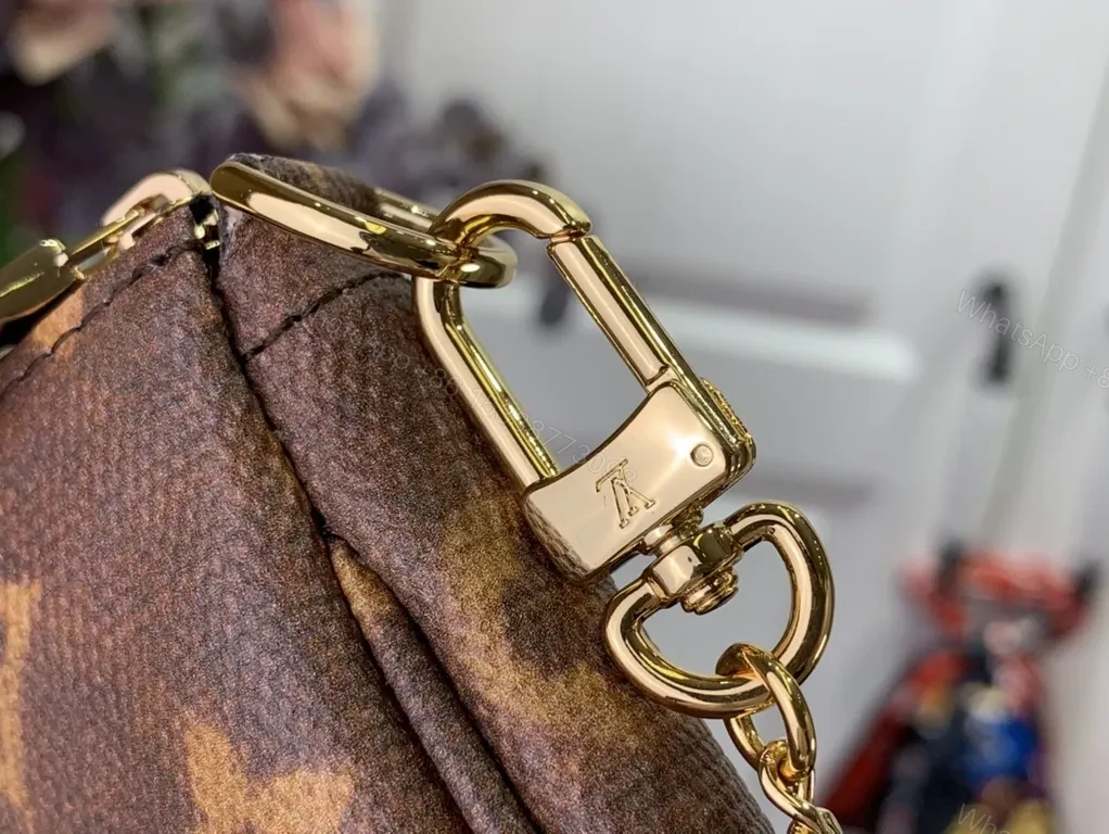 View 5 of Chic Patchwork Crossbody: Designer-Inspired, All-Day Luxury Bag