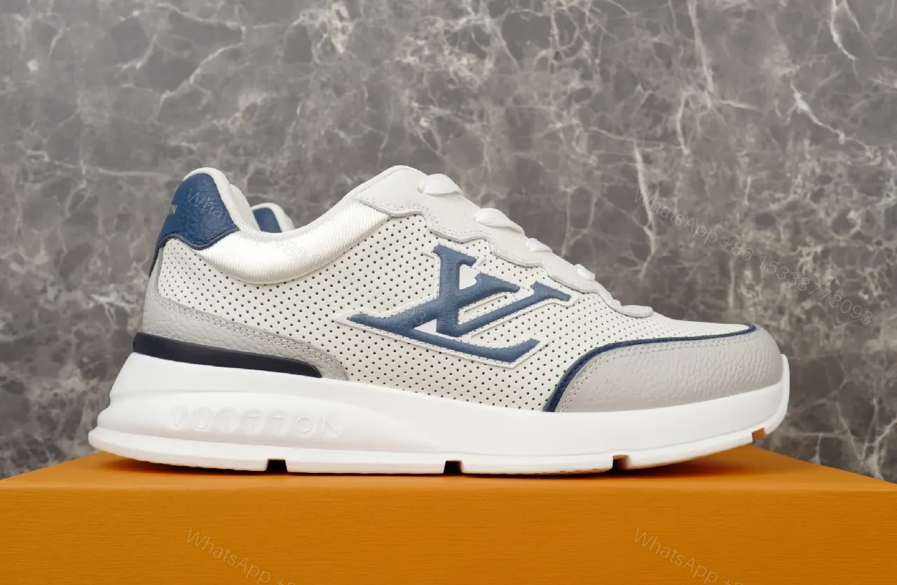 View 4 of Textured Mobility Leather High-Tops: Luxury Comfort Sneakers
