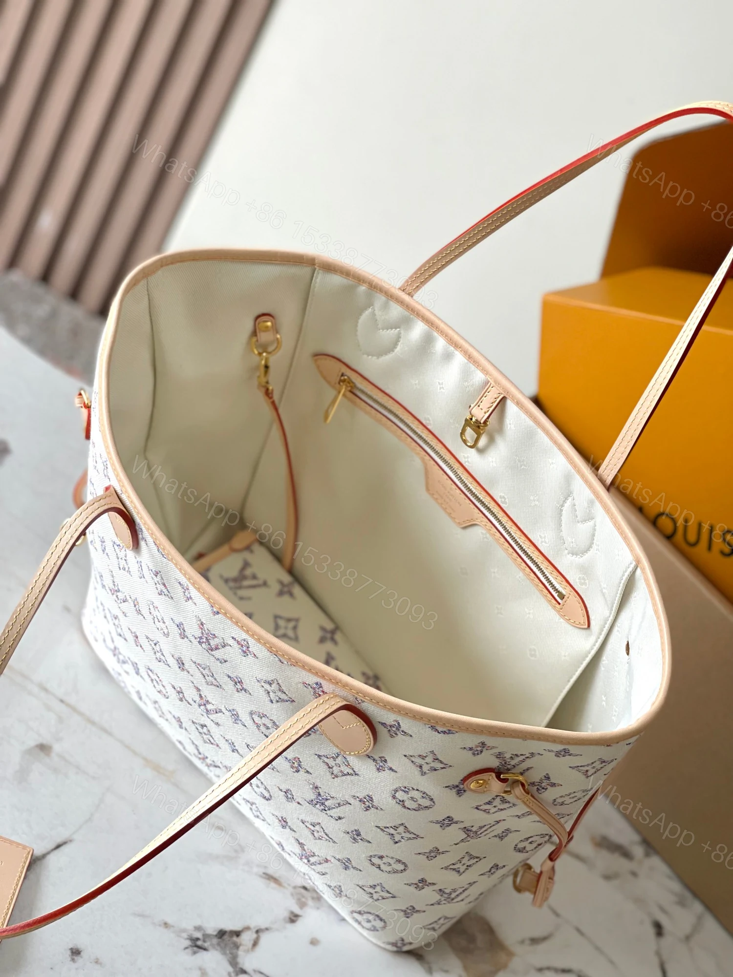 View 4 of Louis Vuitton Neverfull MM Nautical Collection