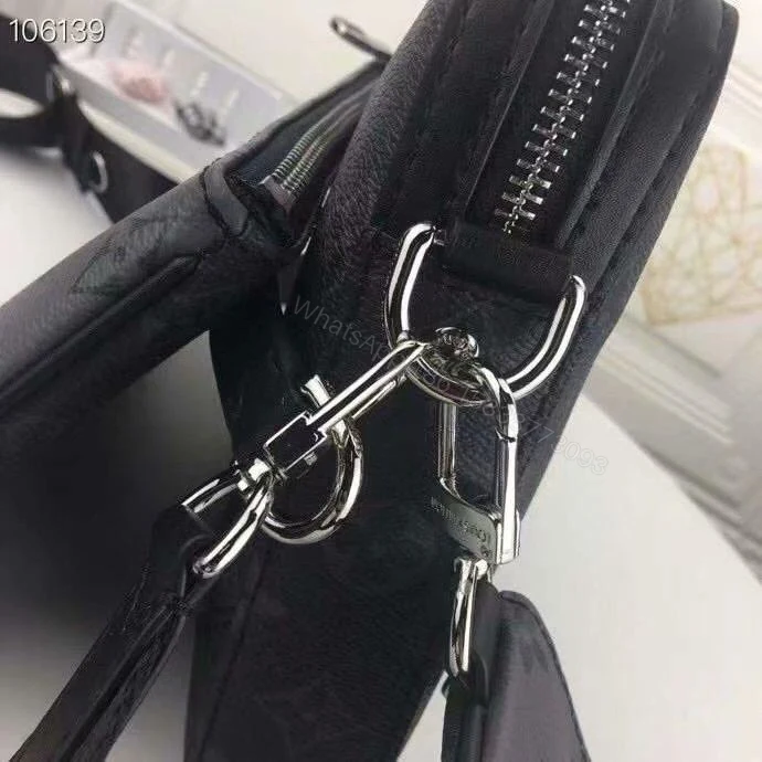 View 5 of Louis Vuitton Bags Louis Vuitton Shoulder Bag Monogram Eclipse Trio M69443