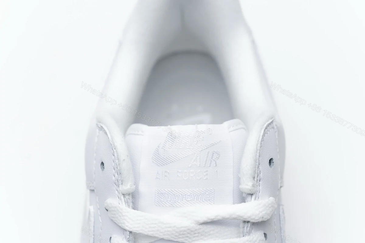 View 7 of Supreme x Air Force 1 Low White CU9225-100