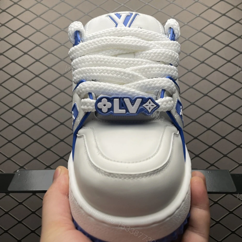 View 8 of 高仿LV*TrainerMaxi系列1ACPQY休閒鞋白藍色純原版本