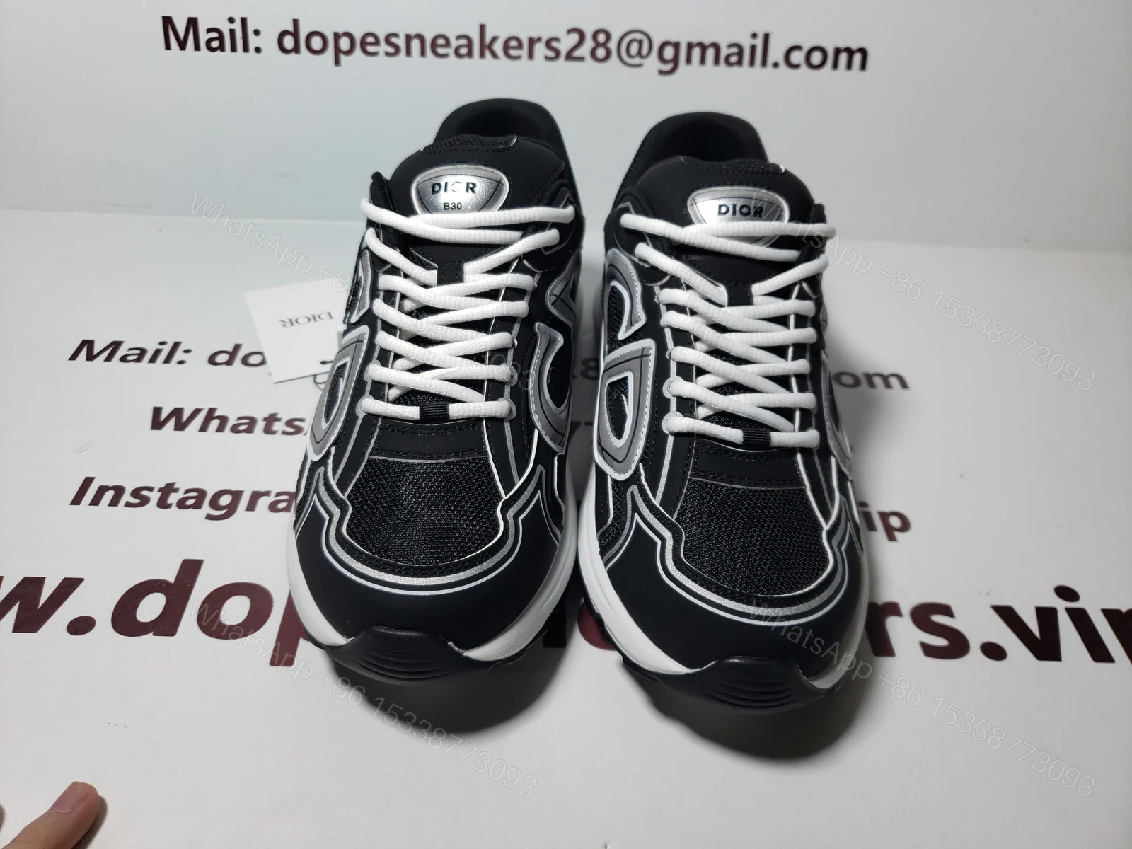 Dior B30 Black 3SN279ZMB_H969 — view 2
