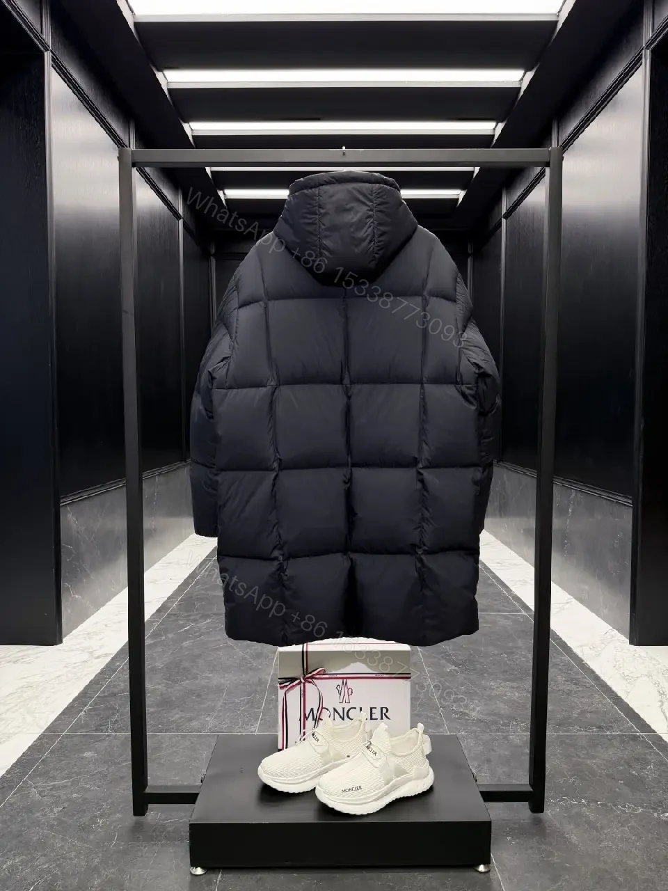 View 6 of Bold Insulated Puffer Coat with Subtle Detailing