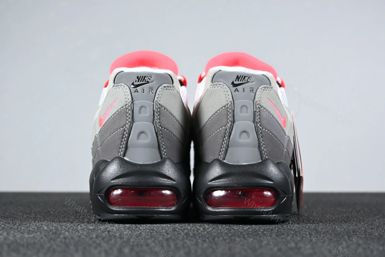 View 8 of Nike Air Max 95 OG Solar Red (2018)