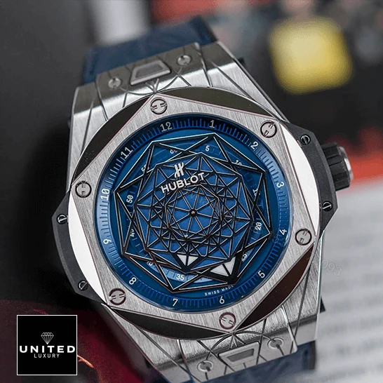 View 5 of Hublot Titanium Watch Replica