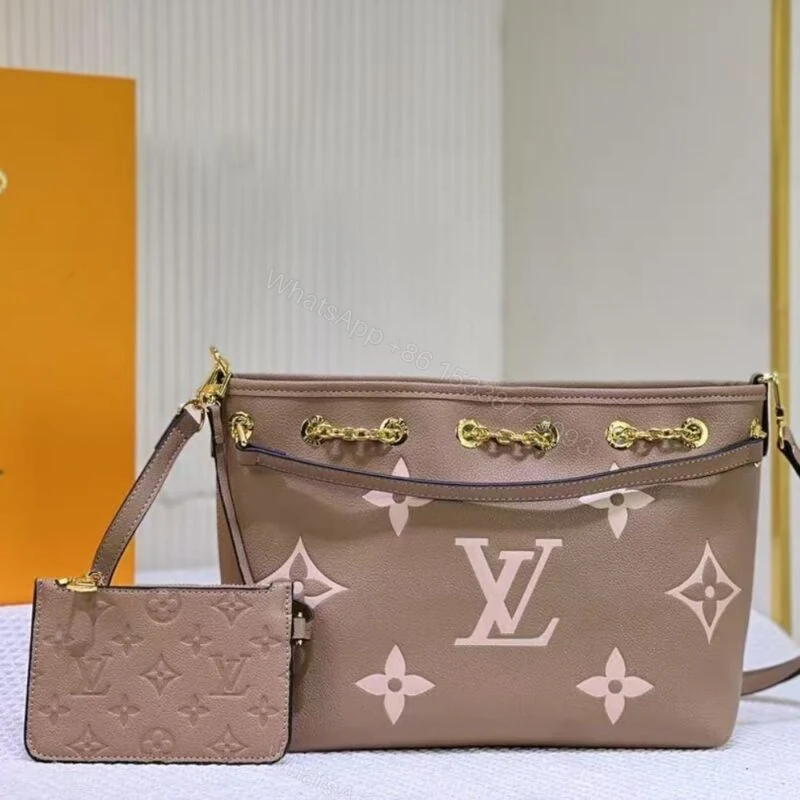 View 2 of Louis Vuitton Summer Bundle Bag Tourterelle Grey 28Cm M25453
