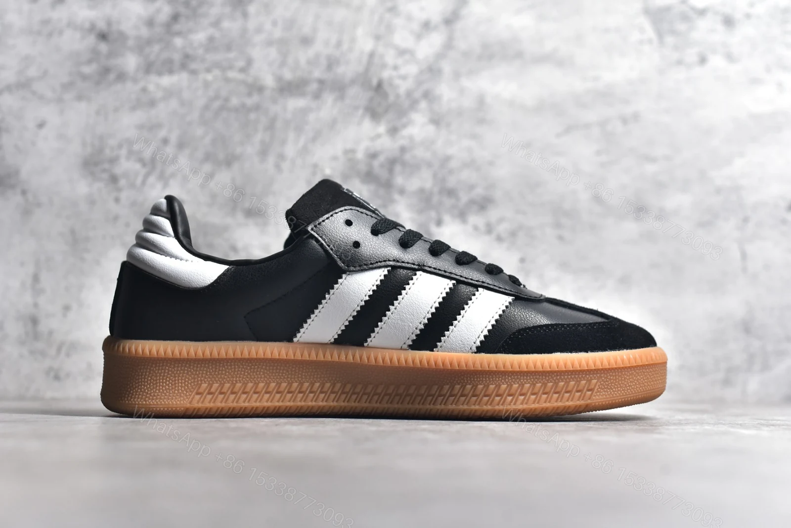 View 3 of Adidas Samba XLG Core Black Gum