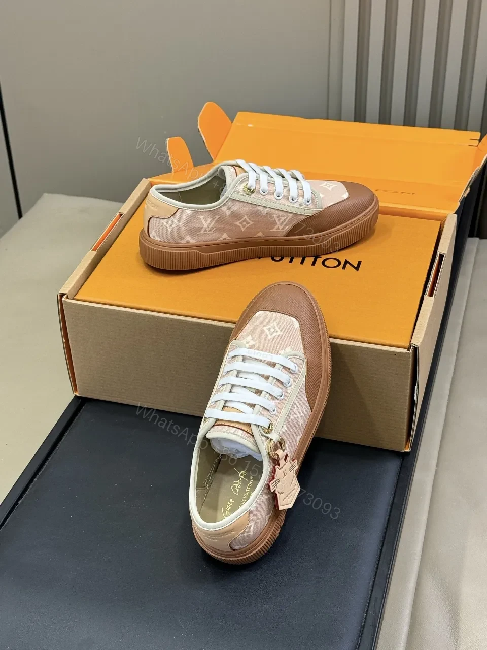 View 4 of Soft-Textured City Walk Sneakers: Modern Comfort Journey
