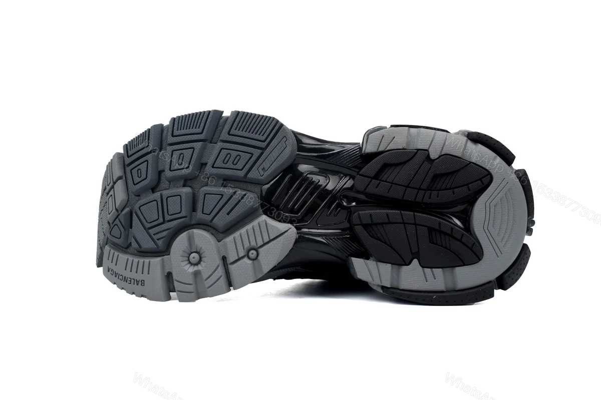 View 4 of Balenciaga Runner All Black Gray 677402 W3RB2 1515
