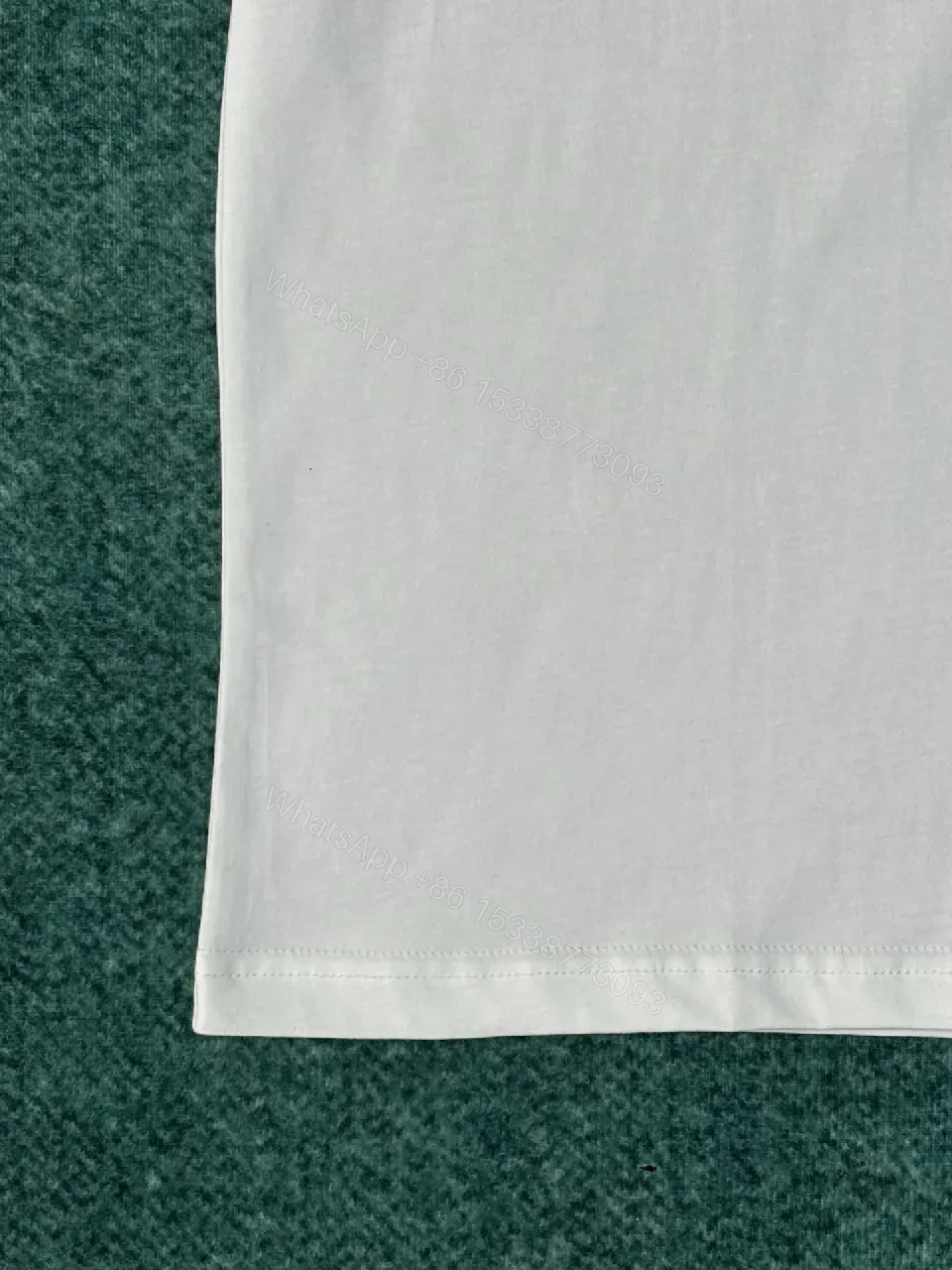 View 11 of Casual Luxury Graphic Tee: Subtle Floral, Cotton Blend, Relaxed Fit