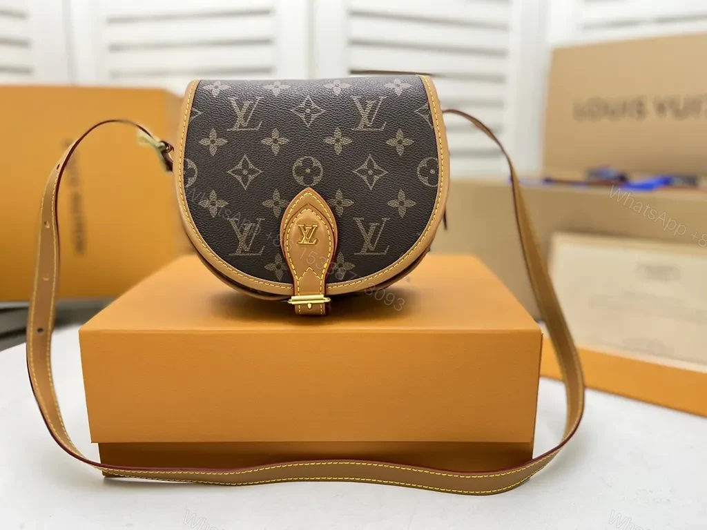 Monogram Saddle Bag: Compact Crossbody, All-Day Style — view 1