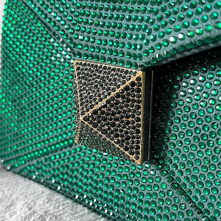 View 4 of Emerald Valentino Bag: Textured Leather, Day-to-Night Versatility