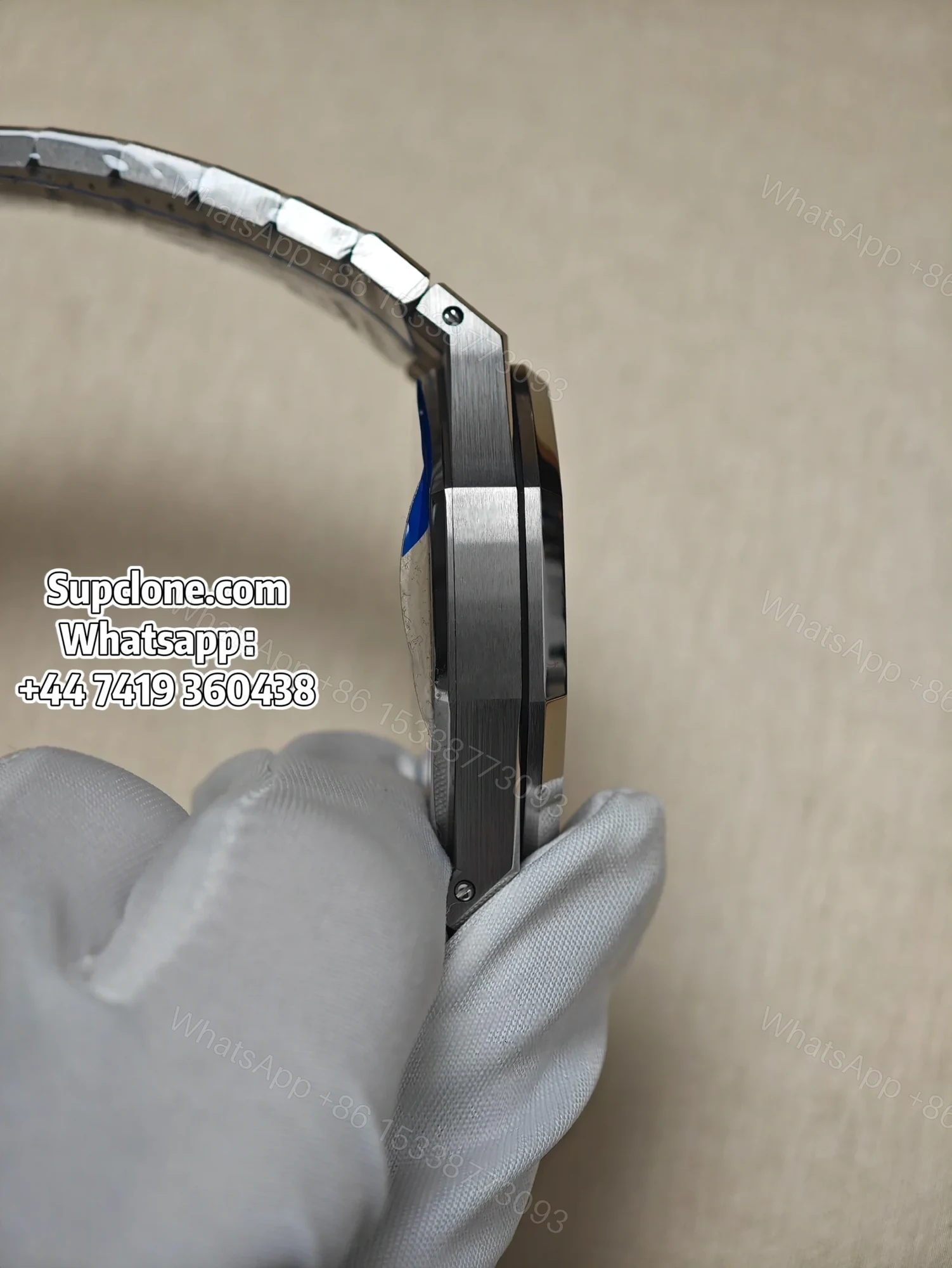 View 7 of Audemars Piguet Super Clone 1:1 Royal Oak 15500 White Dial