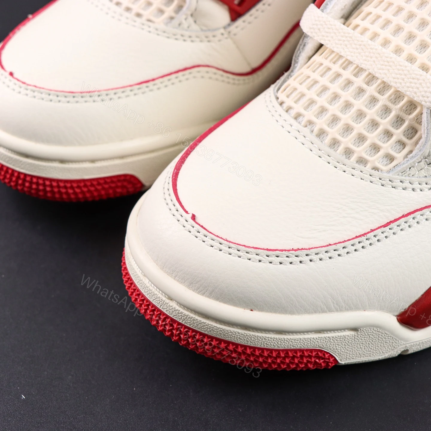View 4 of Air Jordan 4 Retro Valentine’s Day Reps