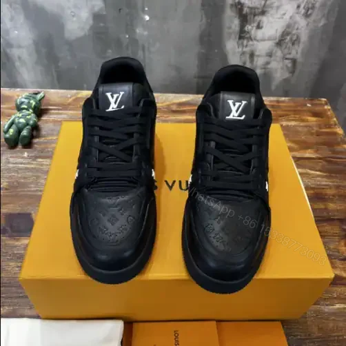 View 8 of LOUIS VUITTON TRAINE SNEAKERS IN BLACK – LSVT379