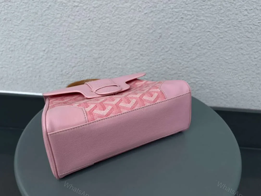 View 6 of Goyard Saigon Pink Replica 11 High Quality Bag 20x15cm