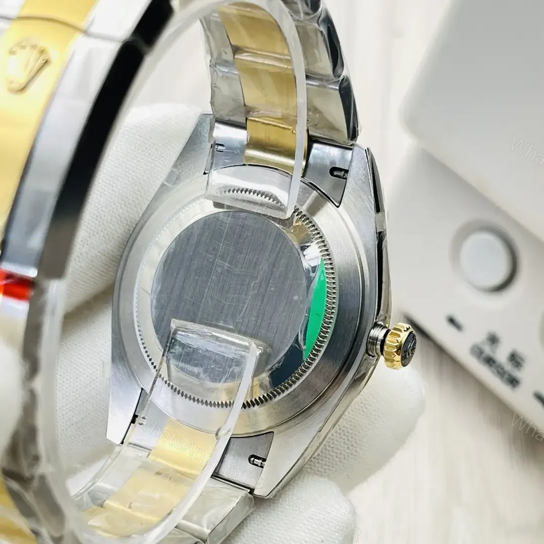 View 7 of Rolex Datejust 41 Yellow Rolesor Fluted Champagne Dial Oyster Bracelet – 126333-0009