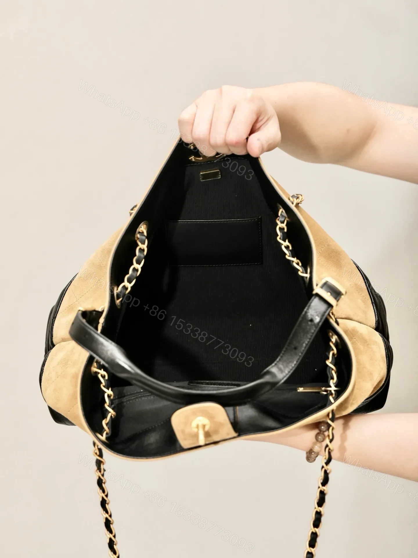 View 2 of Chanel Small Shopping Bag from the 2024/25 Métiers d’Art collection