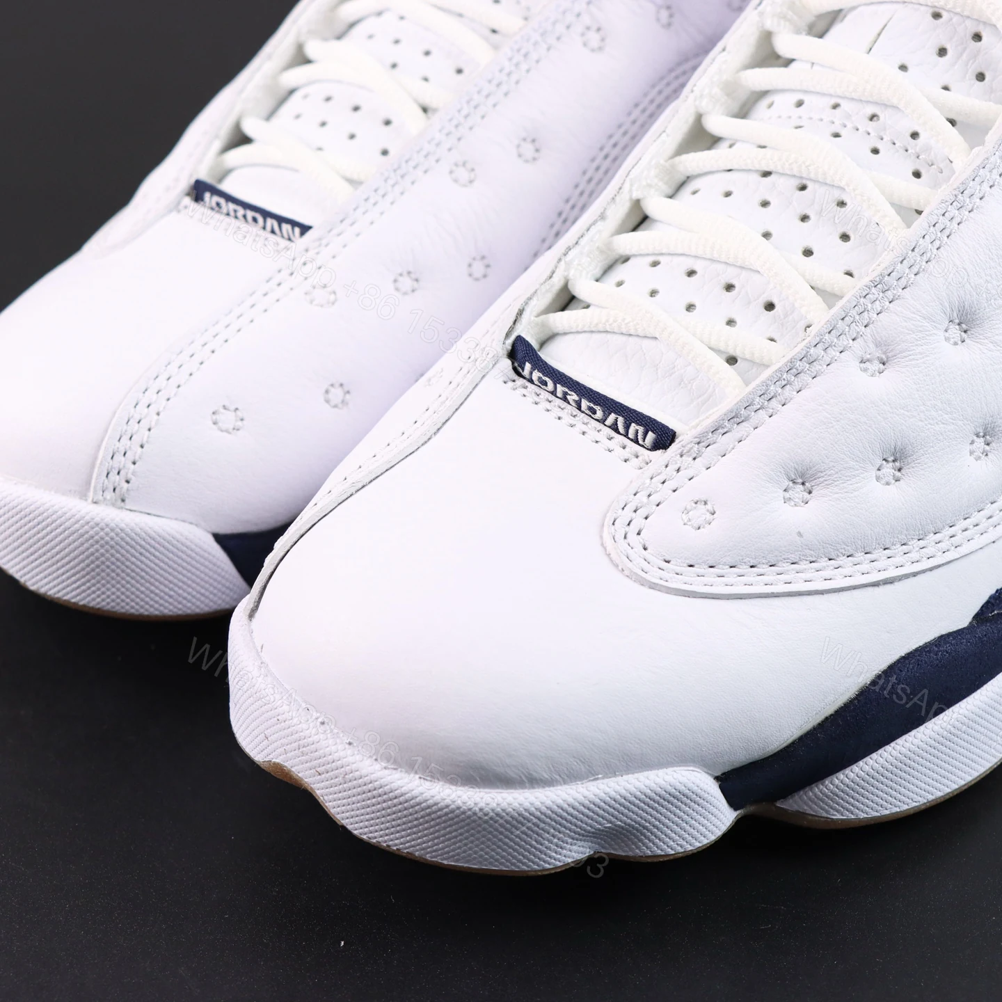 View 4 of Air Jordan 13 Retro Midnight Navy Reps