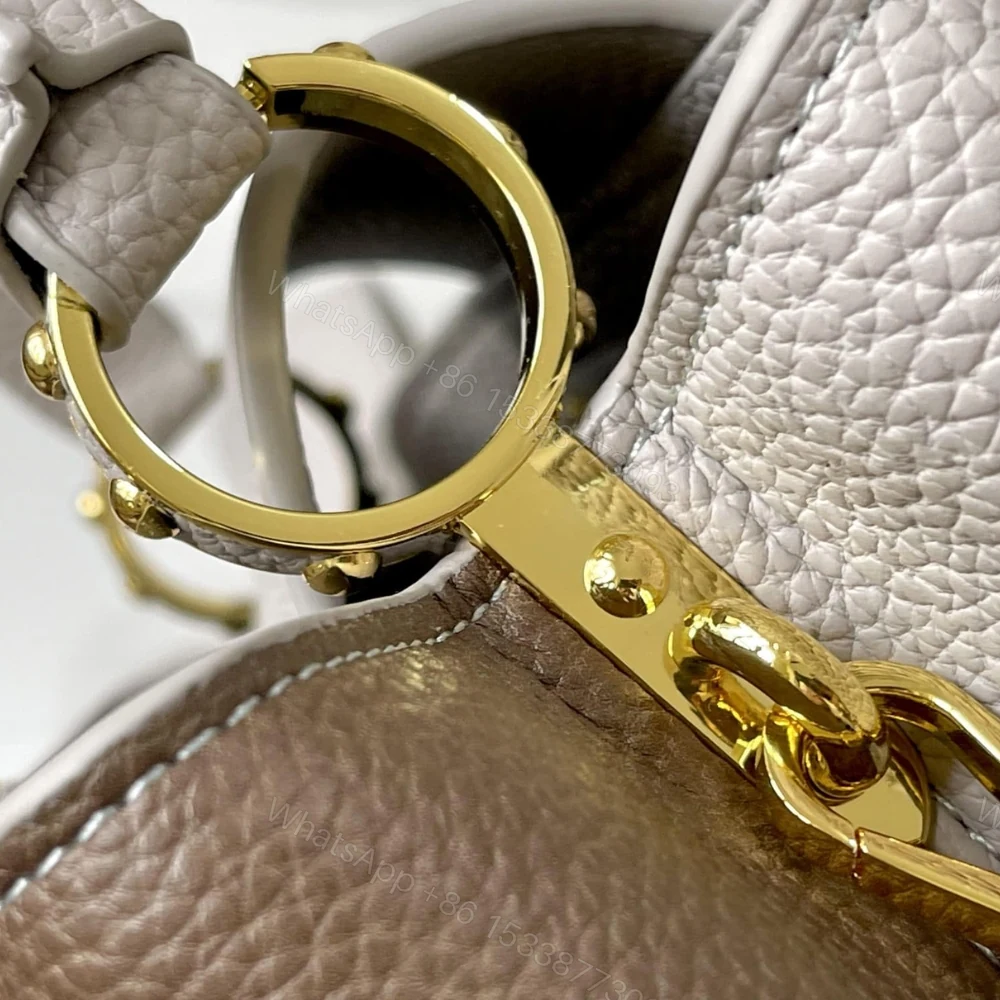 View 6 of Louis Vuitton Capucines BB Gray 27Cm M59699