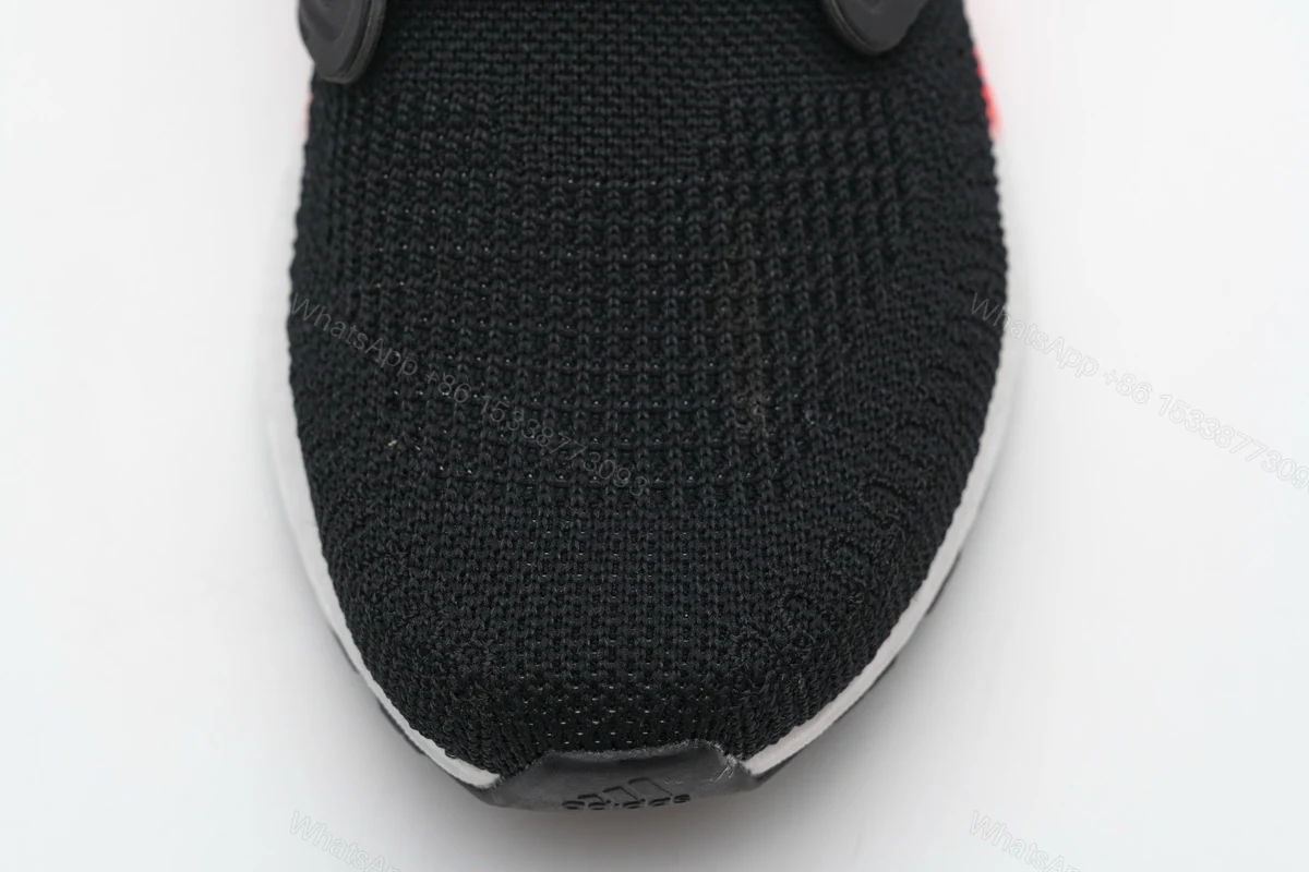 View 8 of Adidas Ultra Boost 20 Core Black Signal Coral EG0756