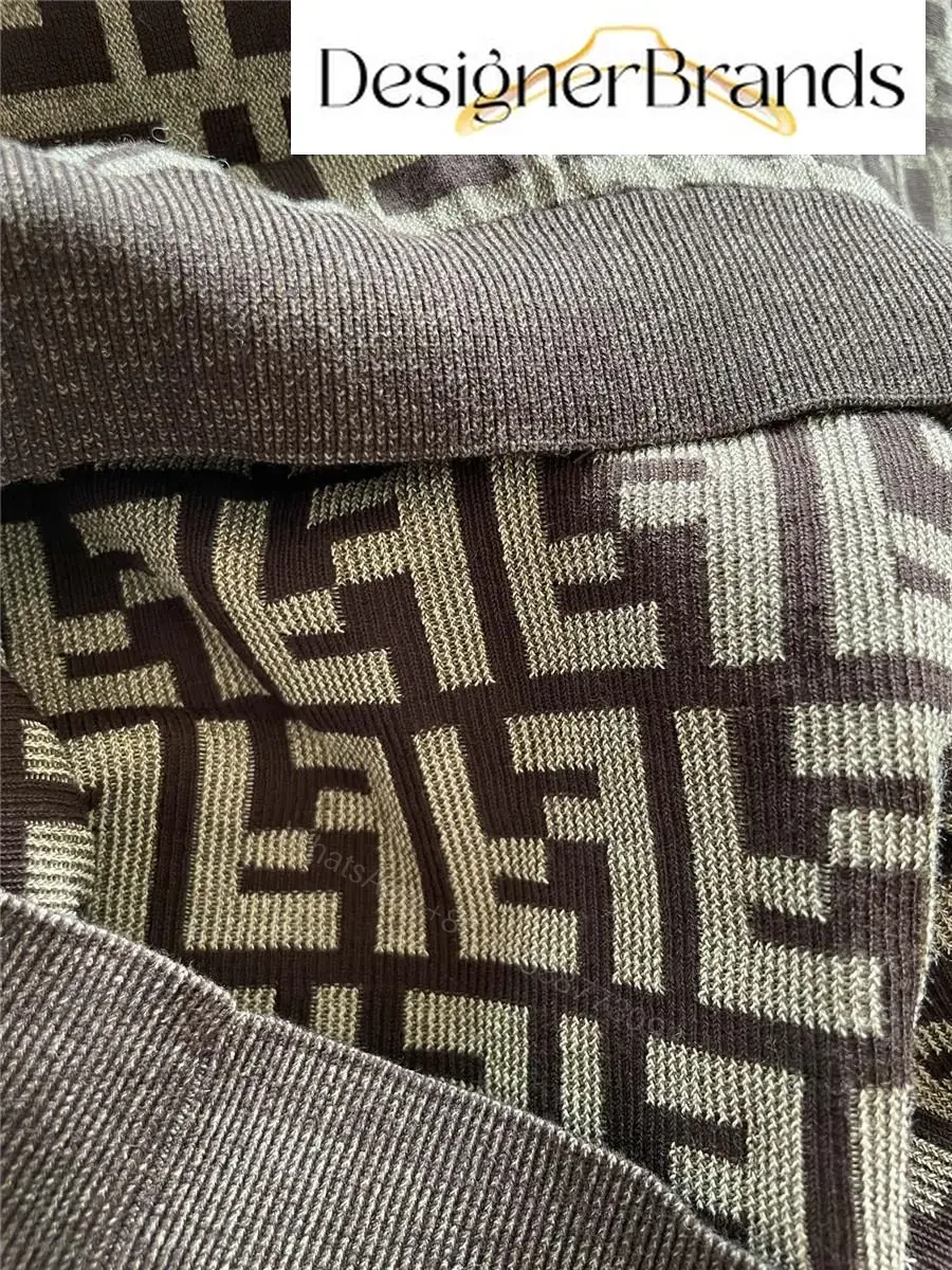 View 5 of Bold Monogram Knit Dress: Luxe Textured Monogram, All-Day Comfort