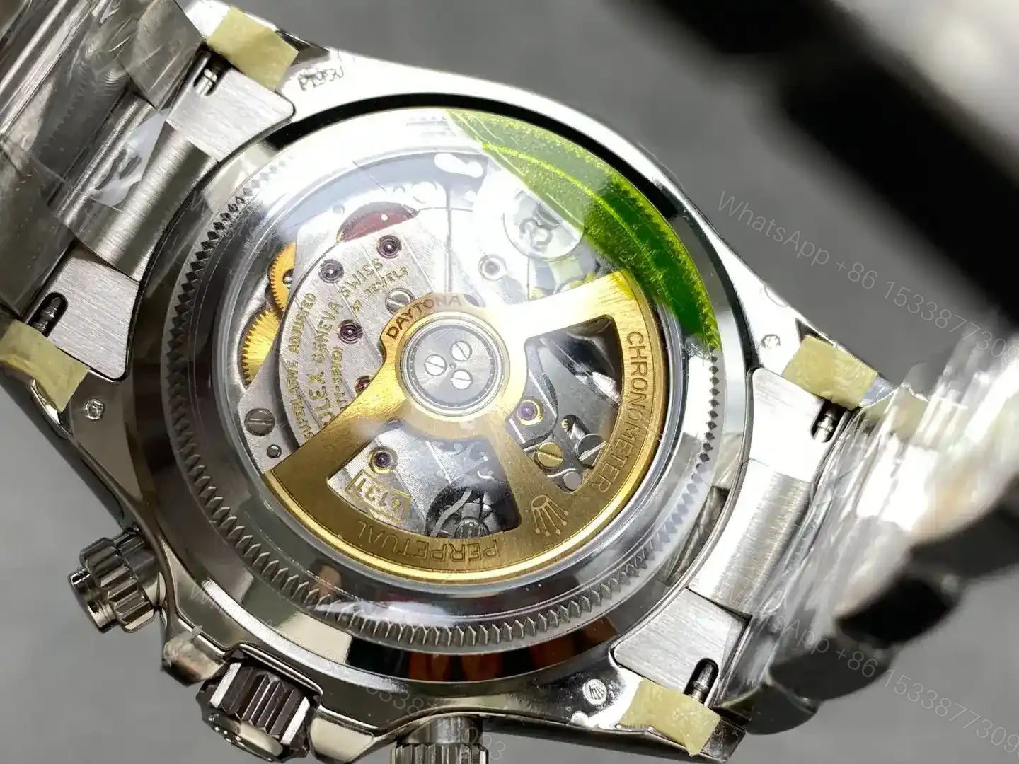 View 7 of Rolex Cosmograph Daytona VSF Platinum Cerachrom Ice Blue Dial Oyster Bracelet 40mm 126506-0001