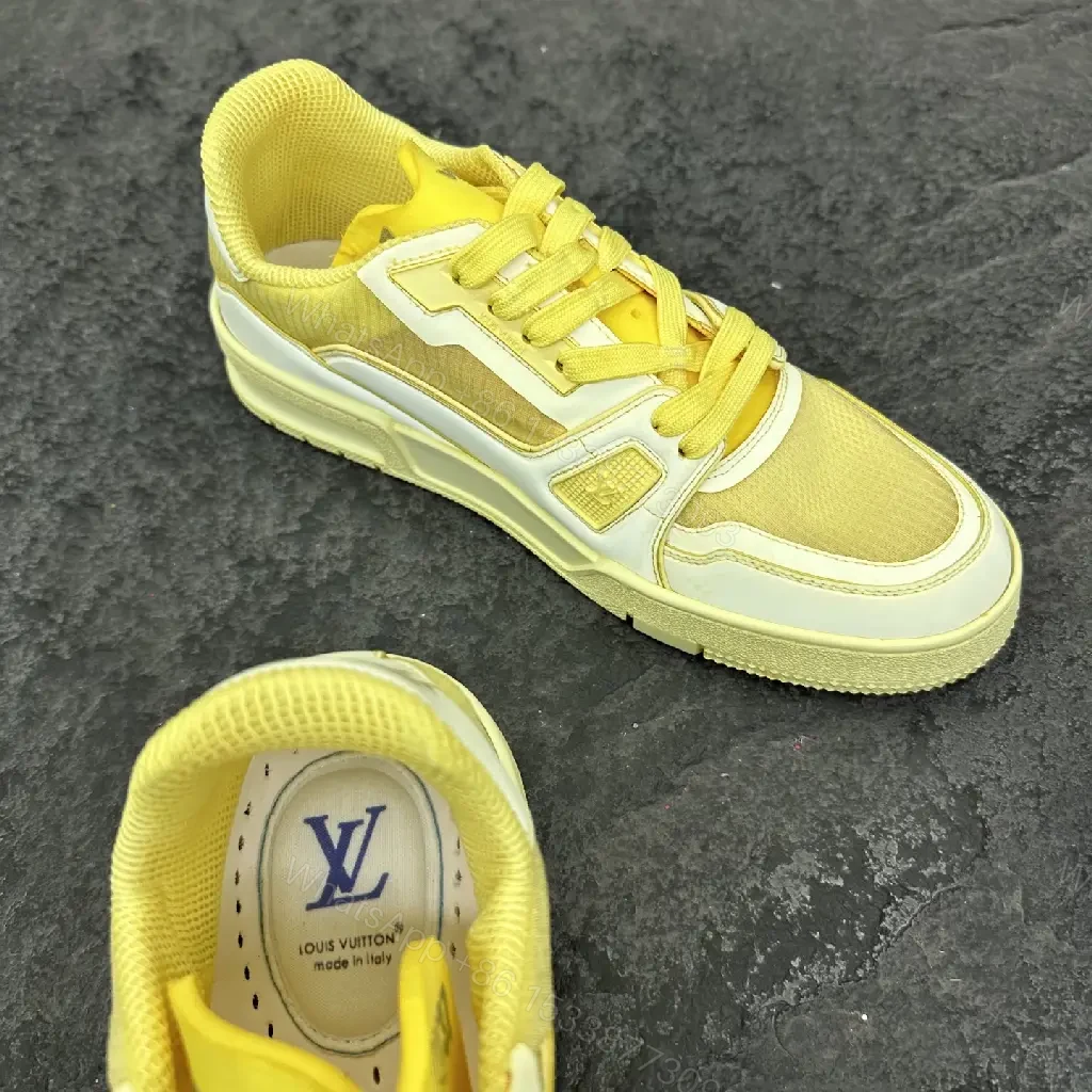 View 9 of Citrine Textured Luxe Sneaker - Bold Everyday Style