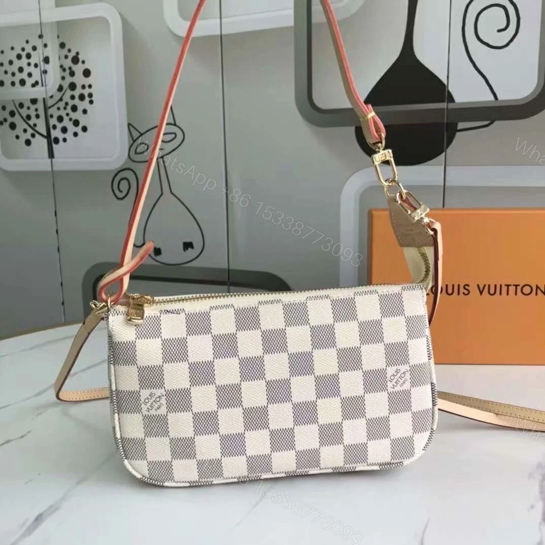 View 5 of LOUIS VUITTON Pochette Accessoires Monogram Canvas