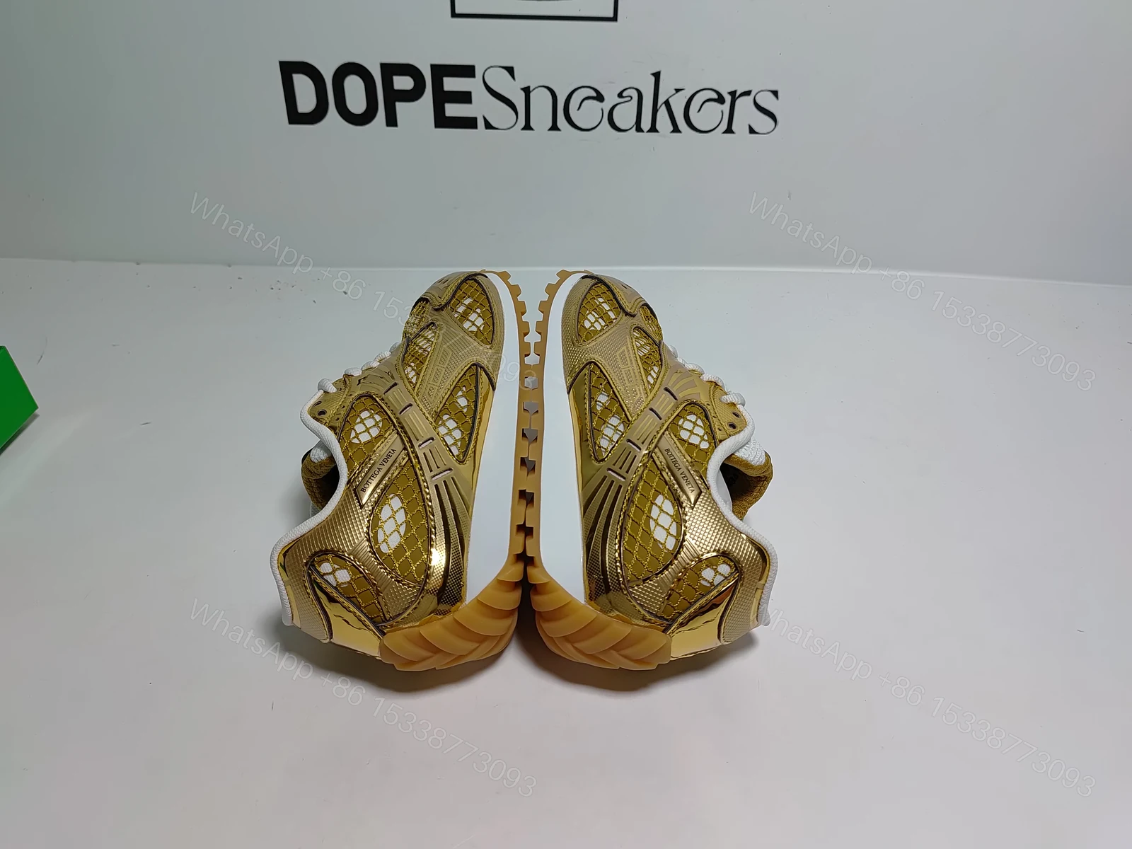 View 5 of Bottega Veneta Orbit Gold