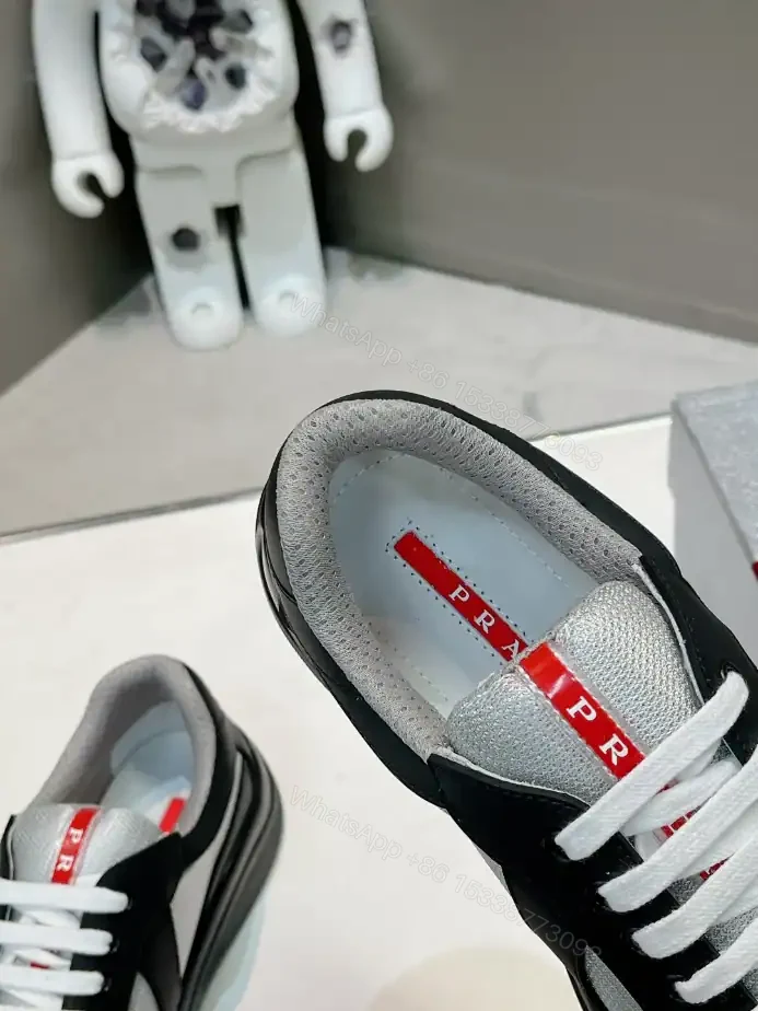 View 10 of PRADA AMERICA’S CUP SOFT RUBBER AND BIKE FABRIC SNEAKERS – PRD006